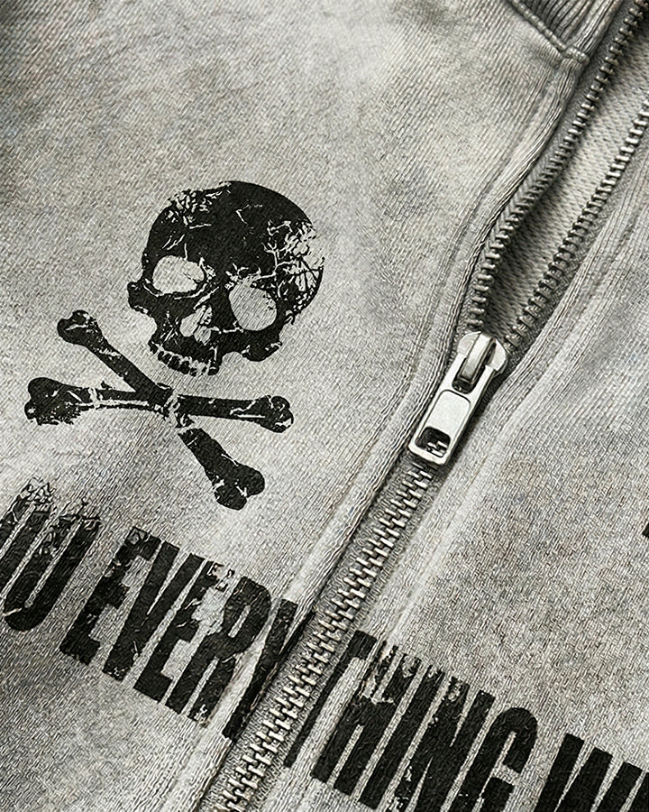 Vintage New Zip-Up Number Track Jacket