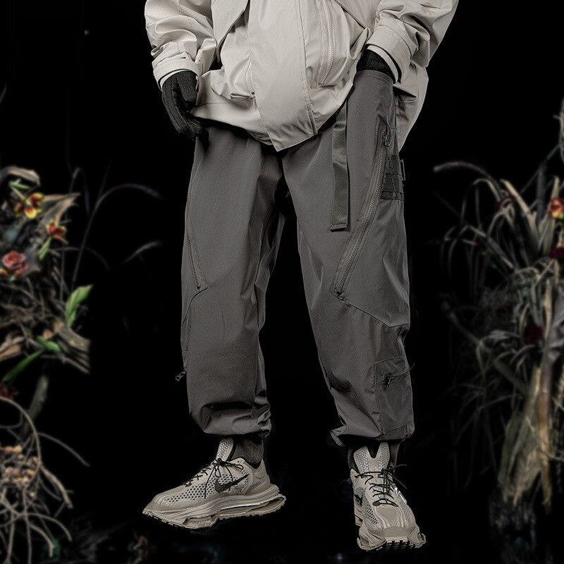 Techwear Pants Zipper