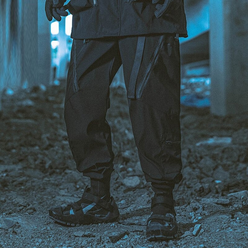 Techwear Pants Zipper