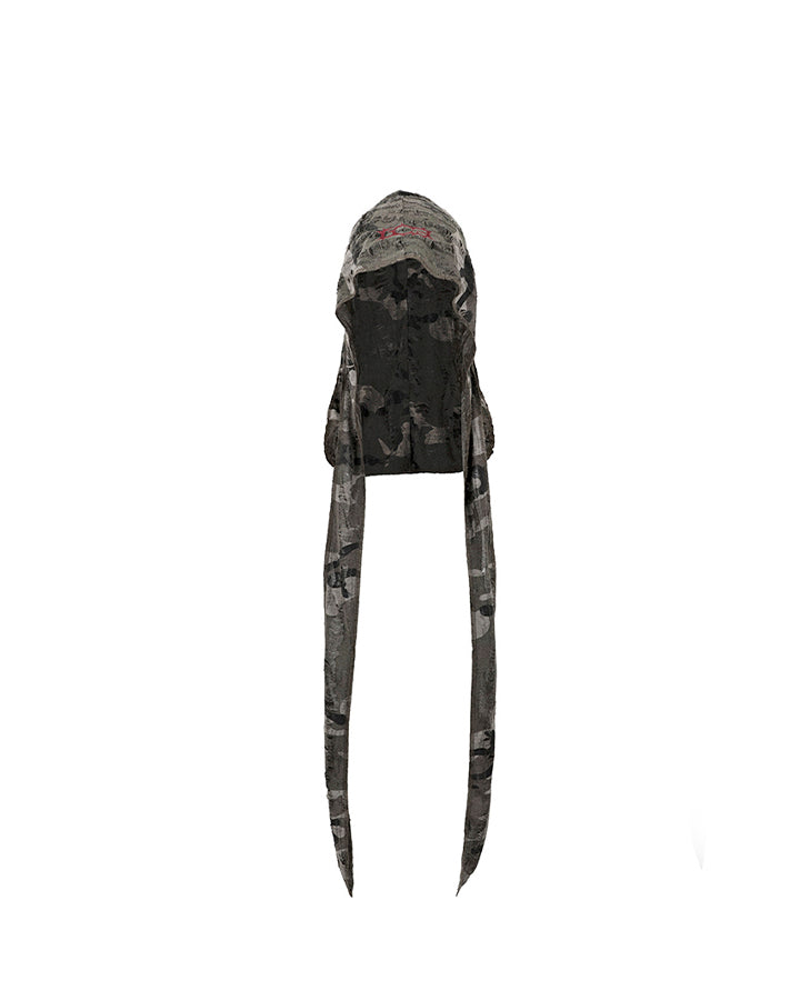 Camouflage Long-Tail Head Scarf