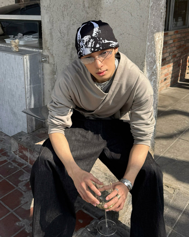 Cool Stylish Graphic Knit Beanie