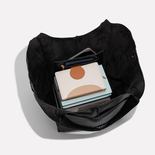 Aria | Oversized Leather Tote Bag