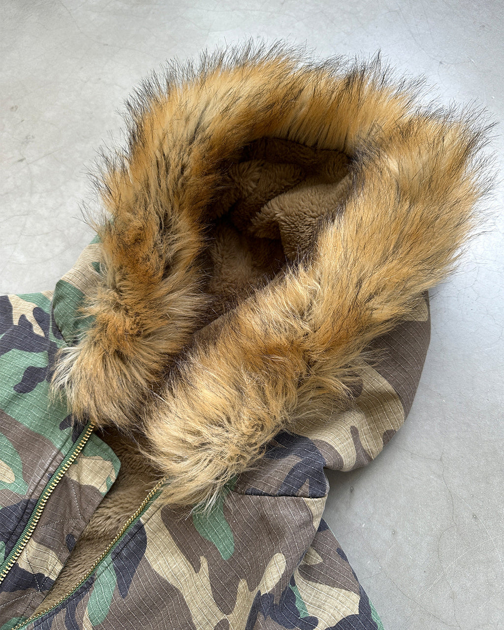 Thickened Camouflage Padded Jacket