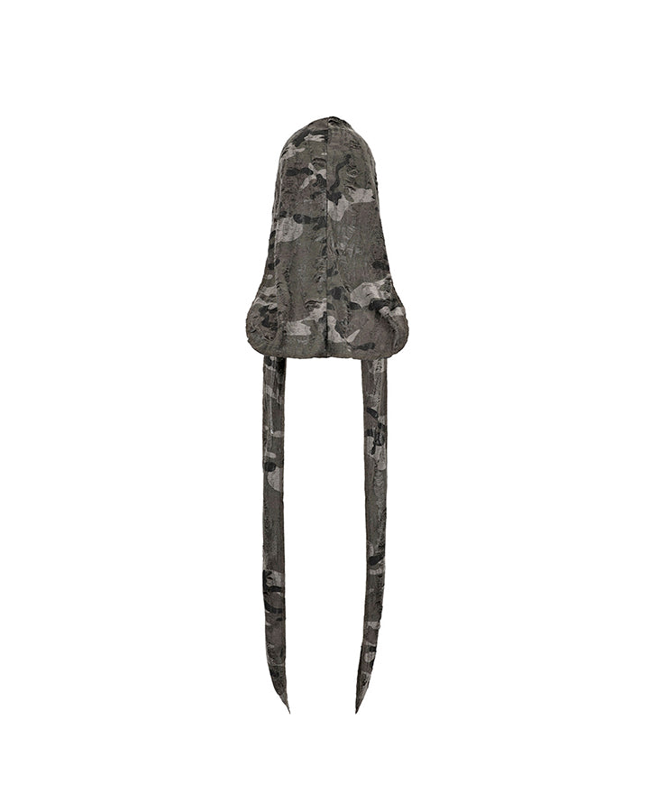 Camouflage Long-Tail Head Scarf