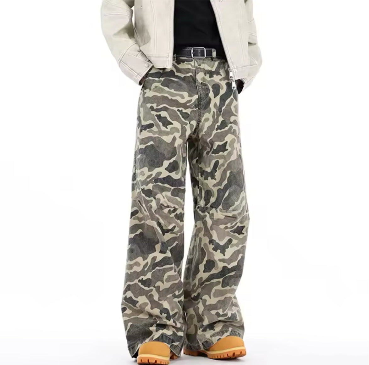 Camo Baggy Jeans