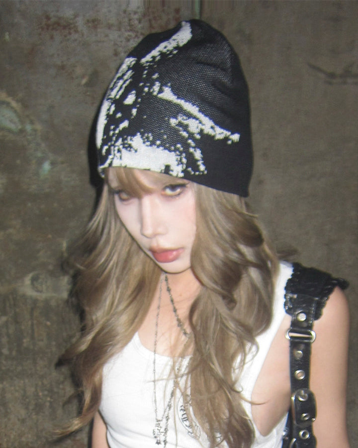 Cool Stylish Graphic Knit Beanie