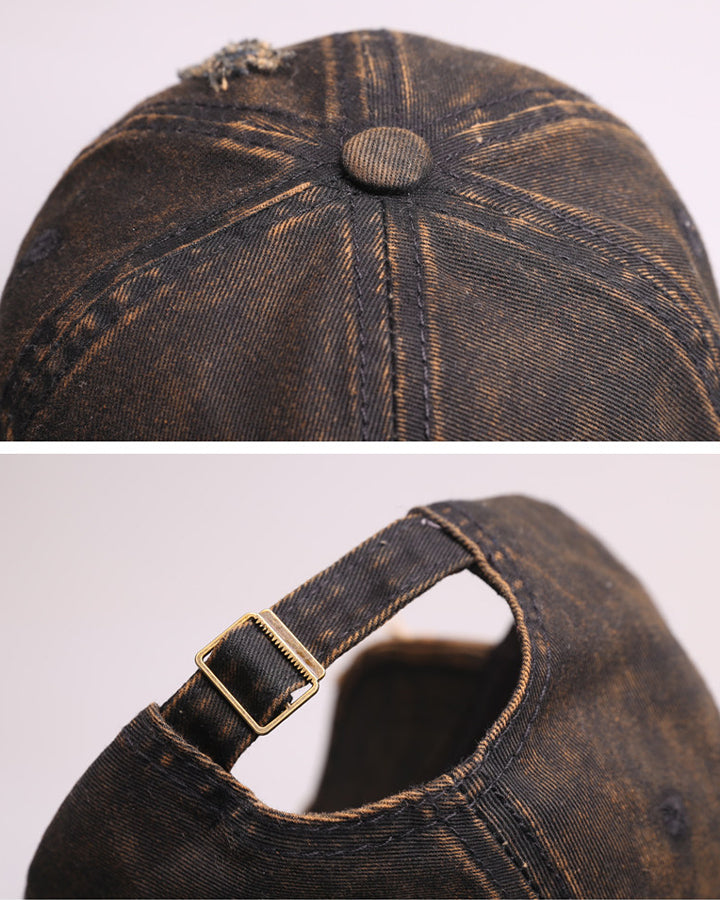 Vintage New Distressed Embroidered Baseball Cap