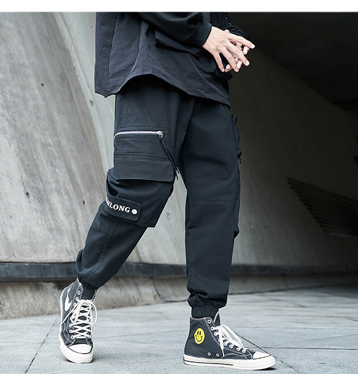 Cargo relaxed techwear pants