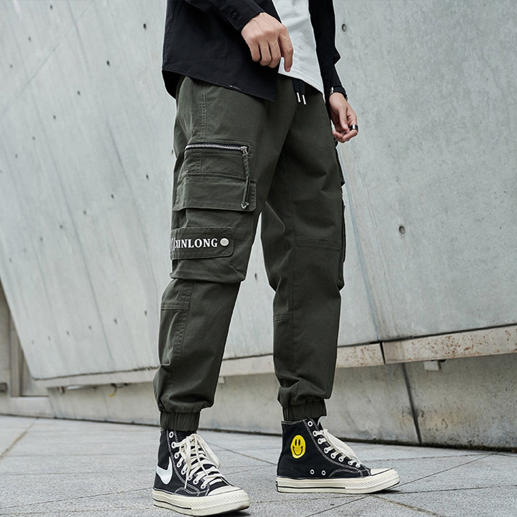 Cargo relaxed techwear pants