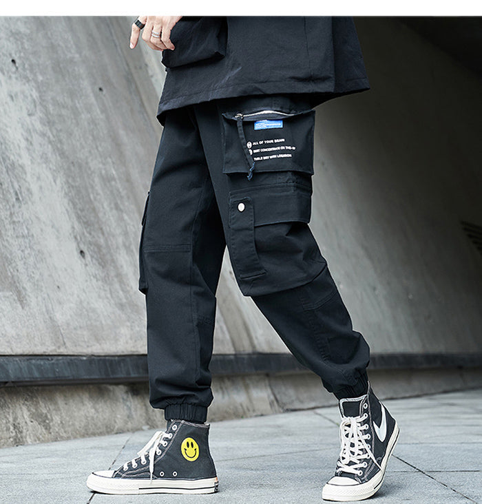 Cargo relaxed techwear pants
