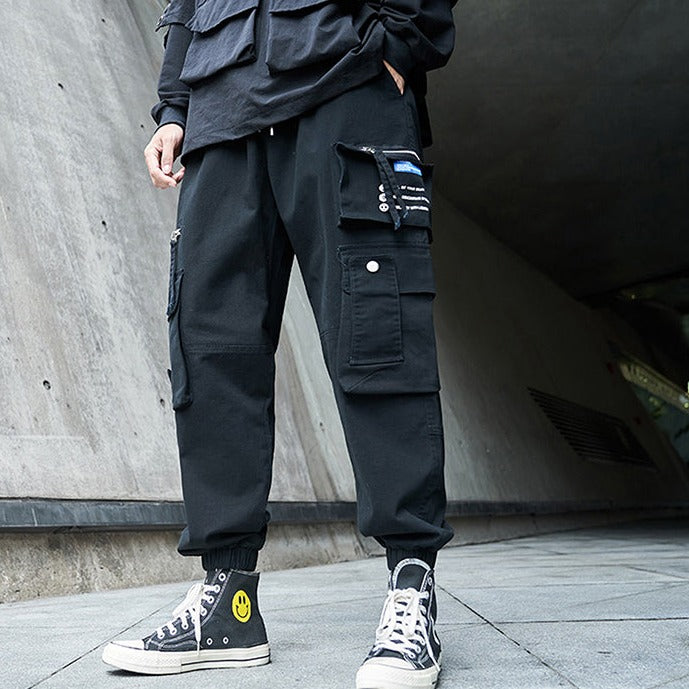 Cargo relaxed techwear pants