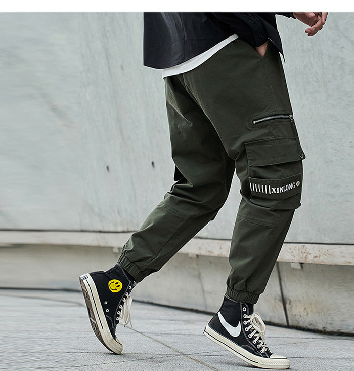 Cargo relaxed techwear pants
