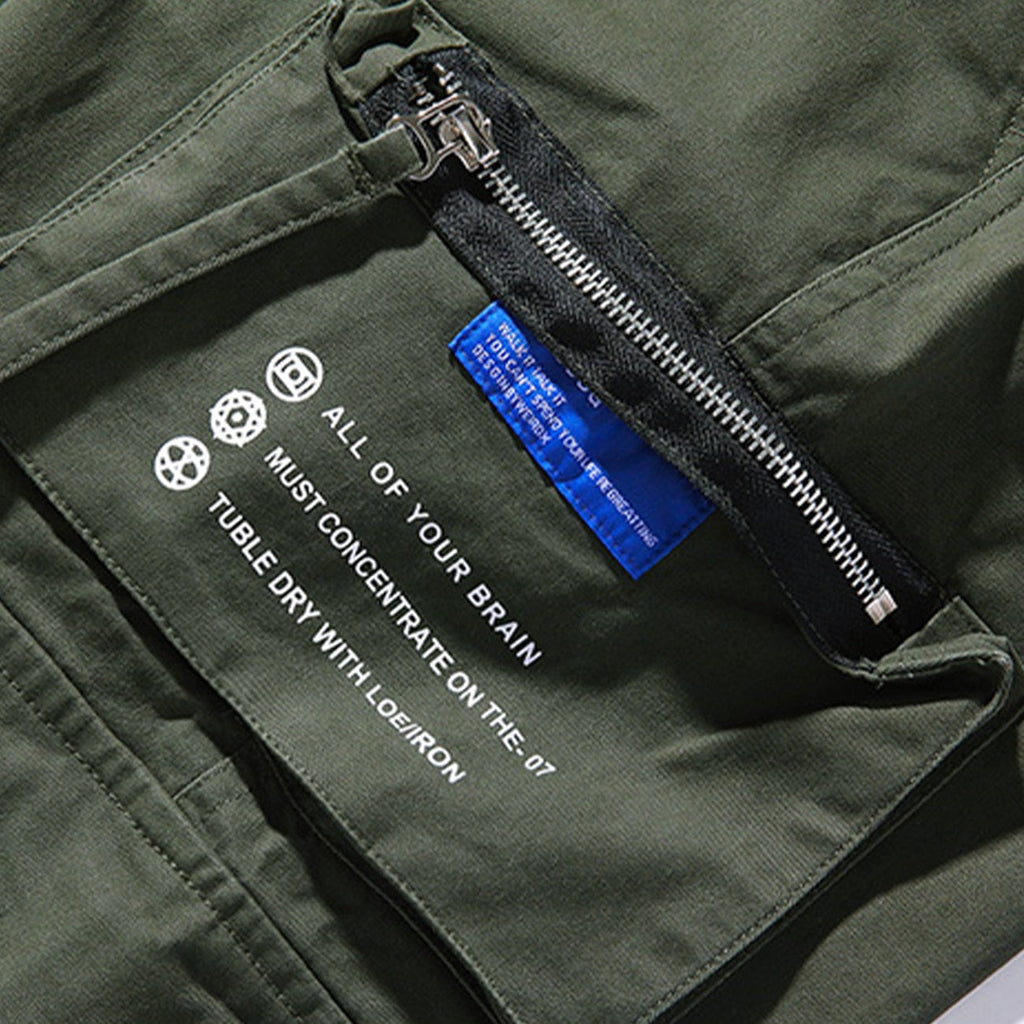 Cargo relaxed techwear pants
