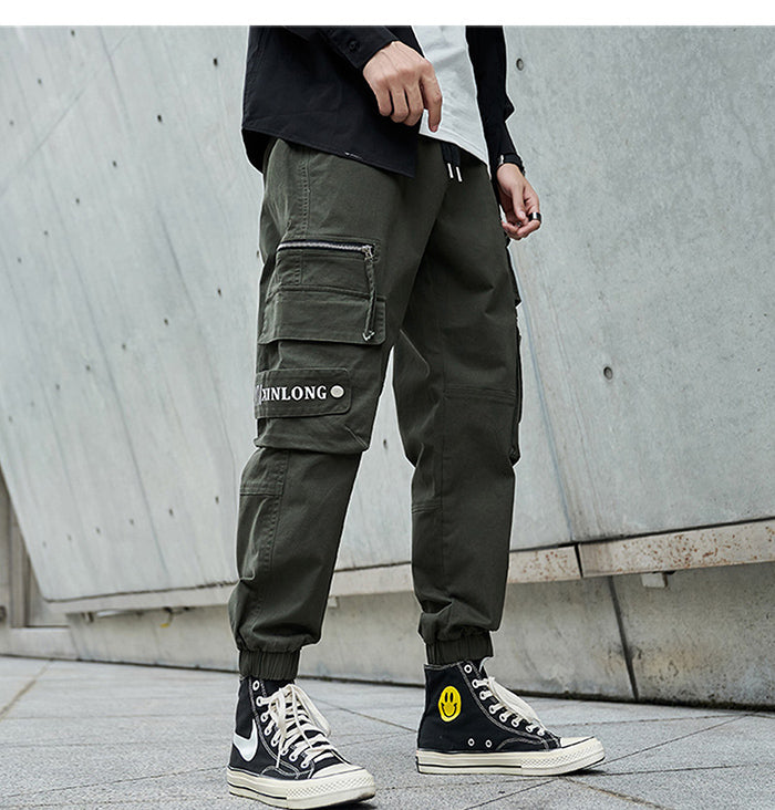 Cargo relaxed techwear pants