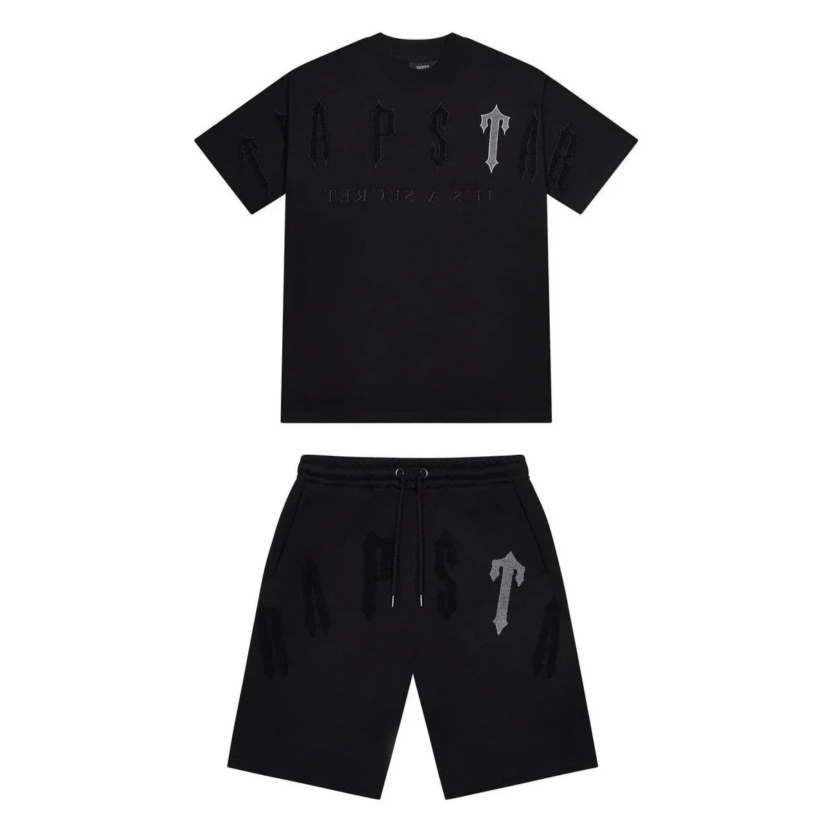 Trapstar Irongate Arch 2.0 Short Set - Black/Grey