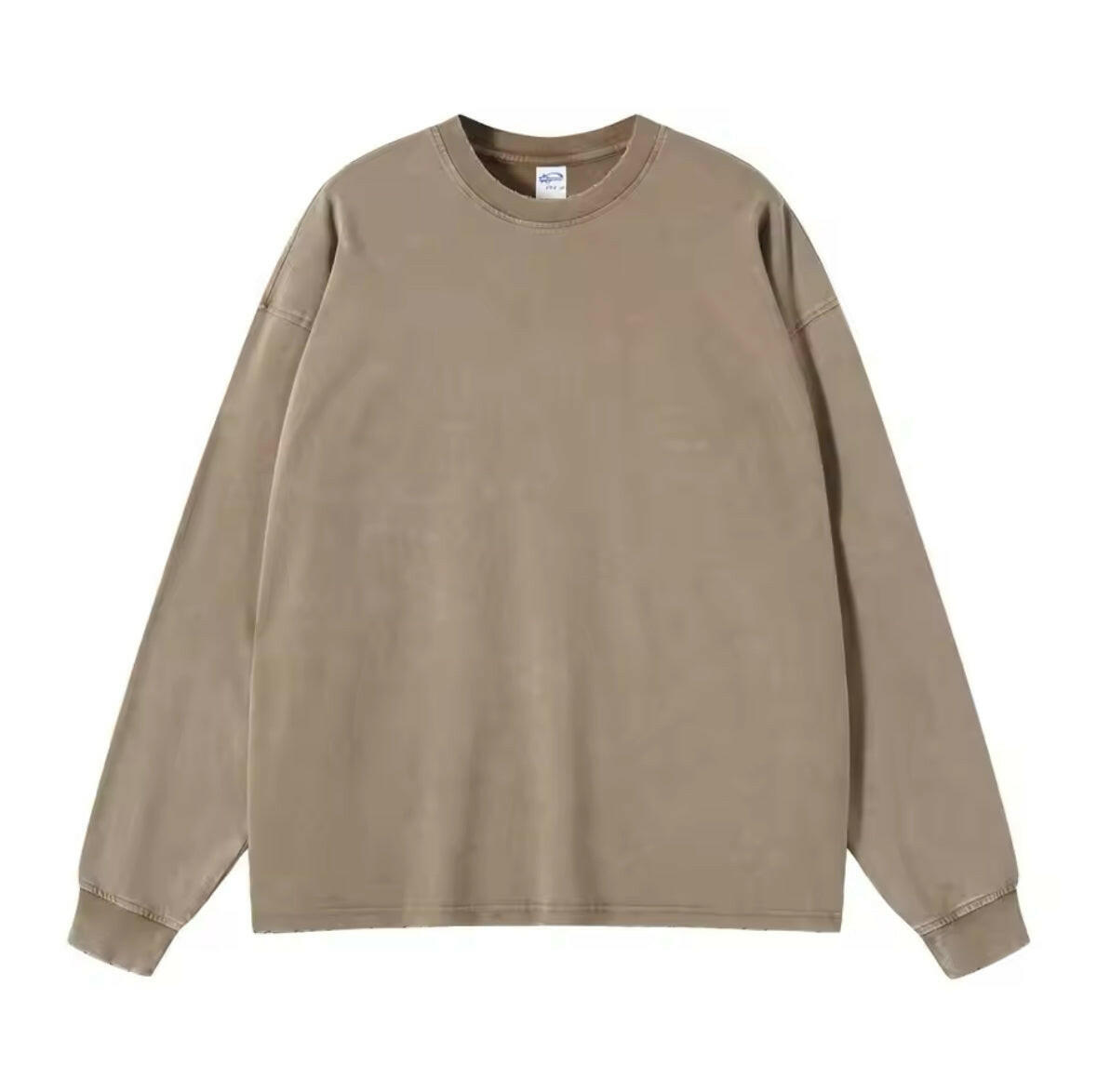 Faded Brown Long Sleeve Shirt