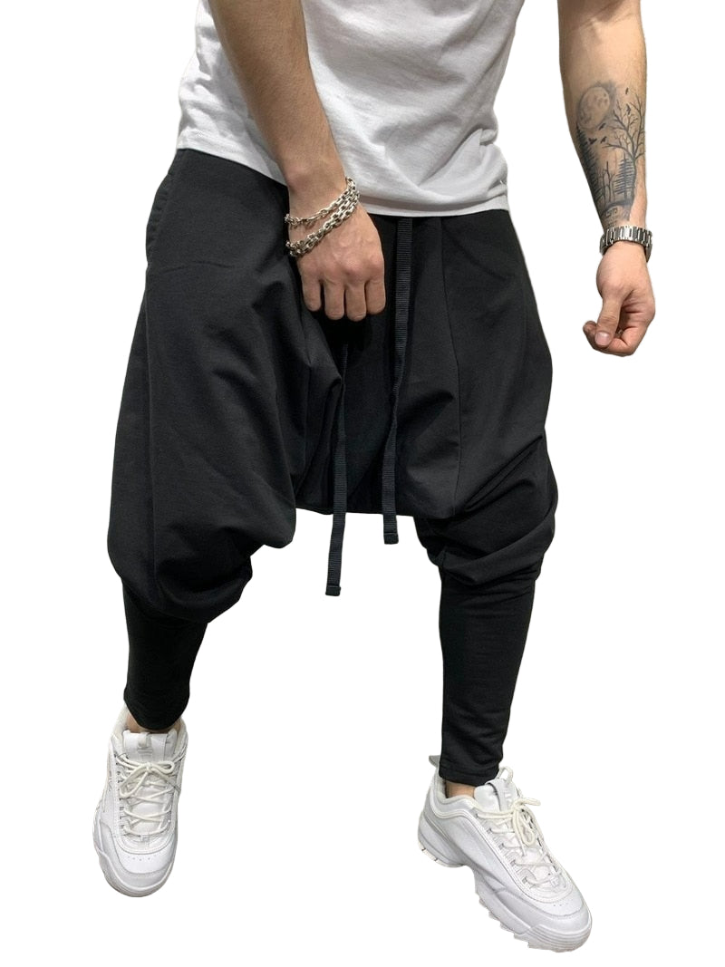 Techwear harem pants