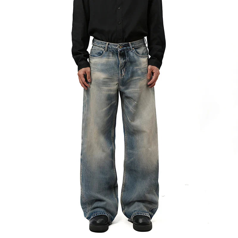 Blue Sand Wide Leg Jeans