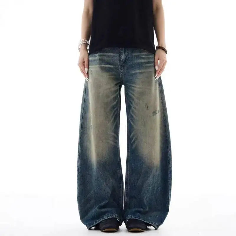 Blue Swamp Baggy Jeans