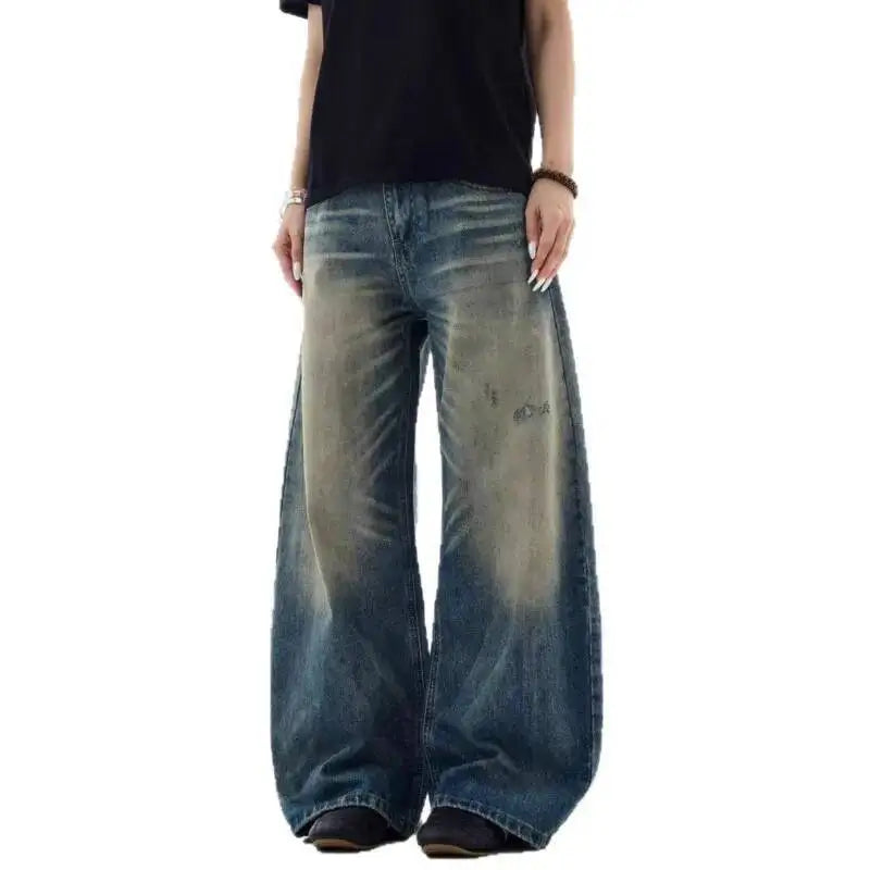 Blue Swamp Baggy Jeans