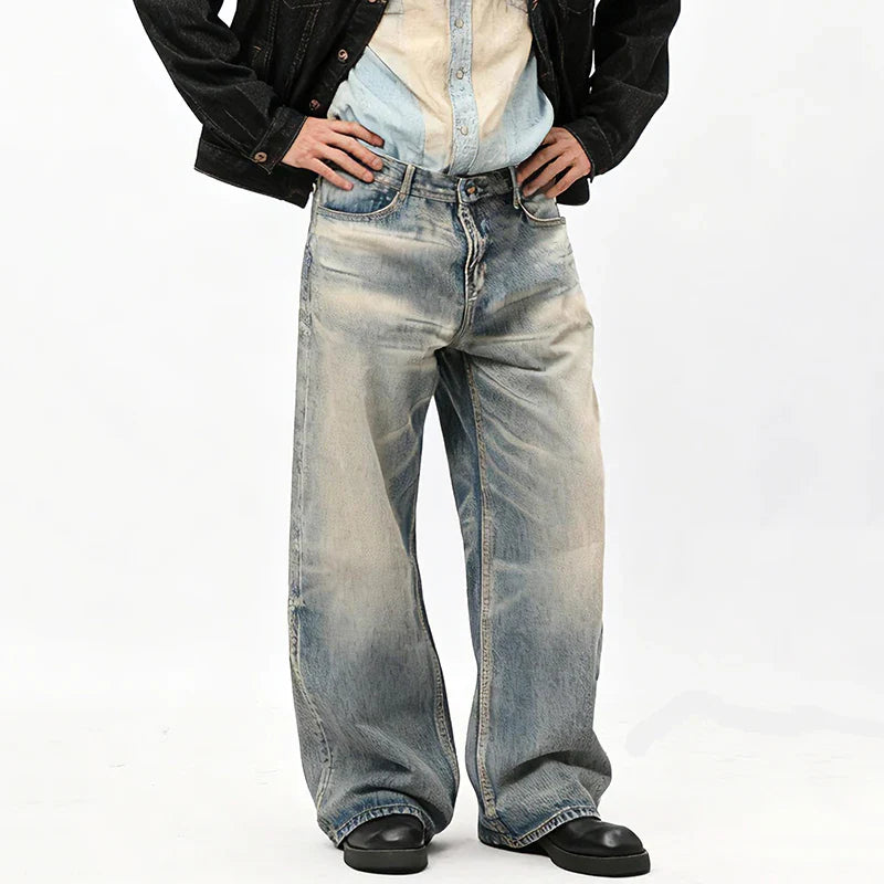 Blue Sand Wide Leg Jeans