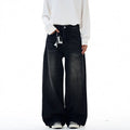 Embroidered "77" Baggy Jeans