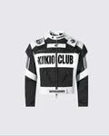 Racing Style Graphic Oversized Jacket