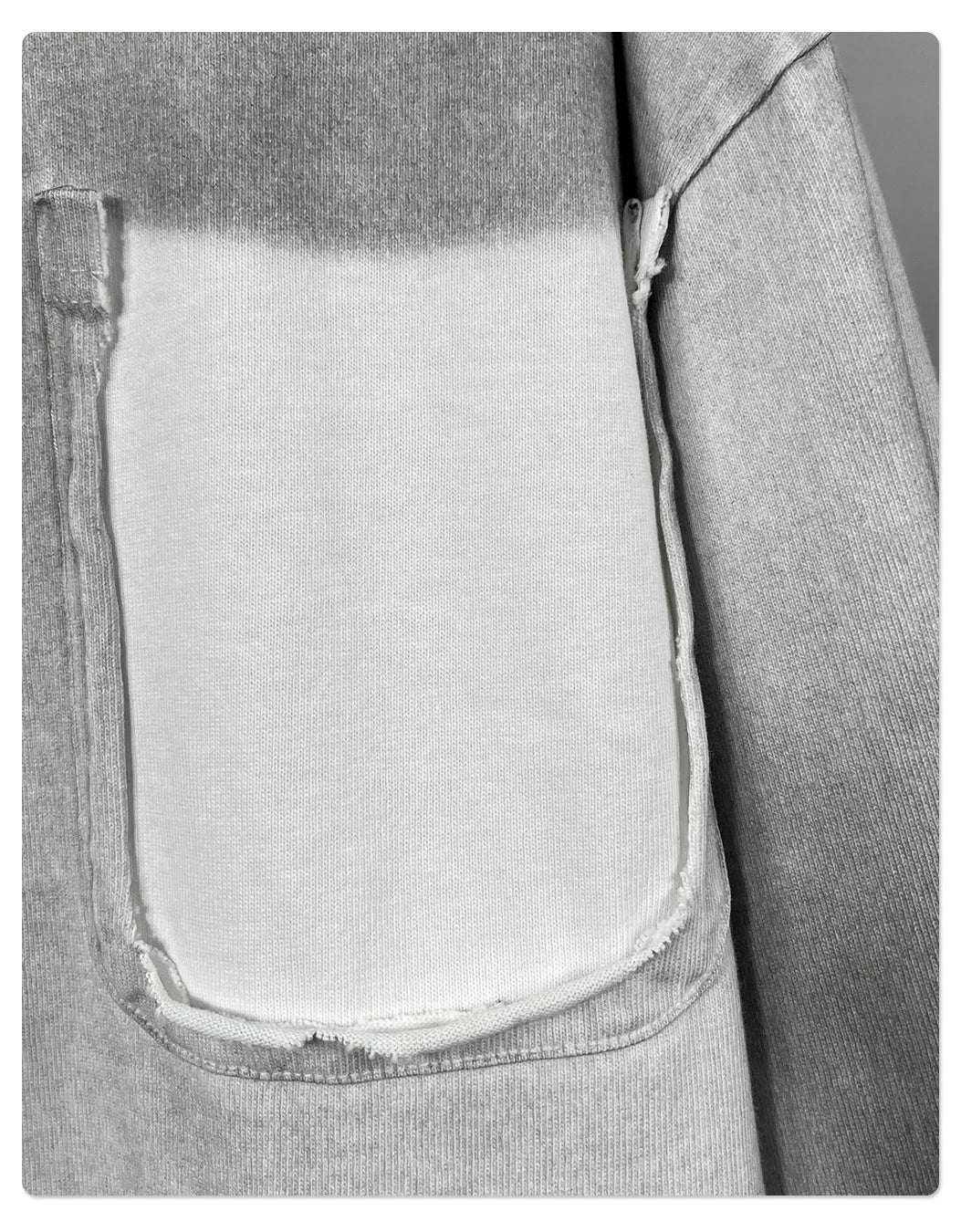 Fake Pocket Long Sleeve Shirt