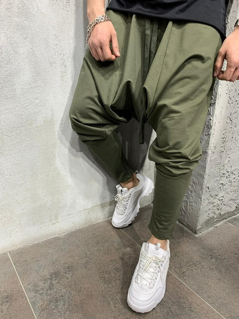 Techwear harem pants