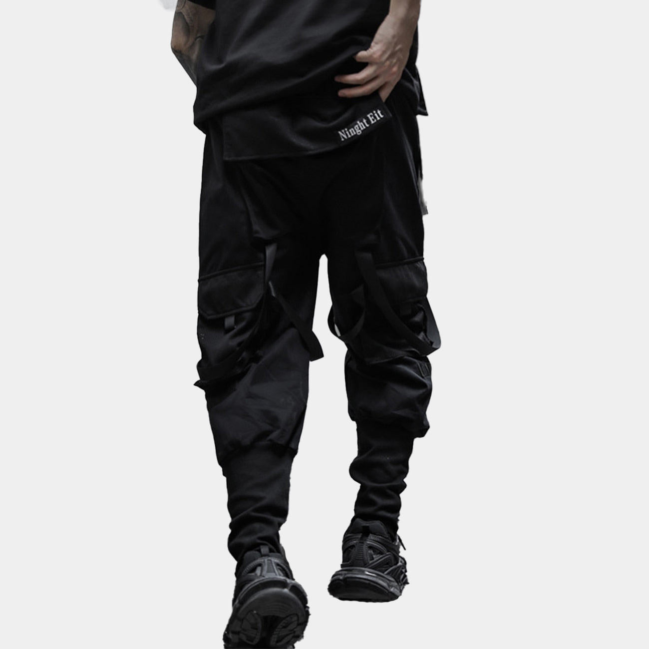 Techwear Black Pants