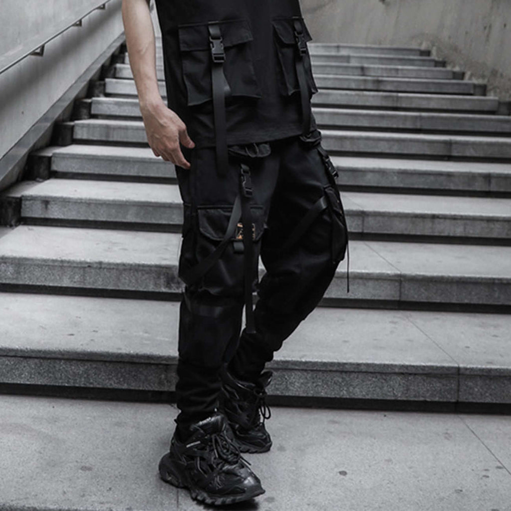 Techwear Black Pants