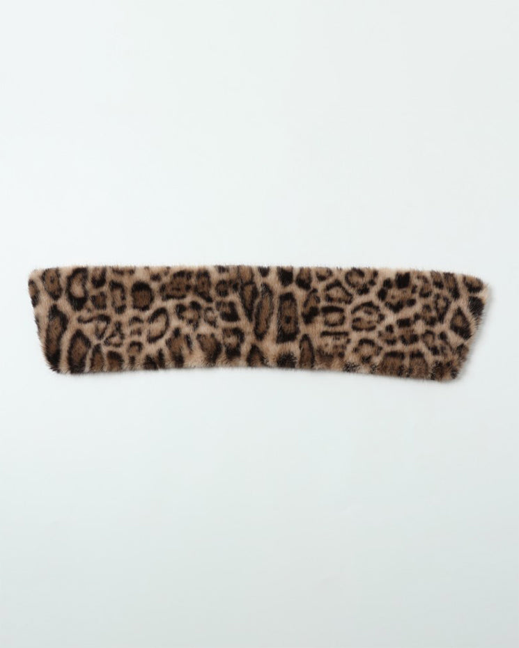 Barn-Style American Leopard Faux Suede Jacket