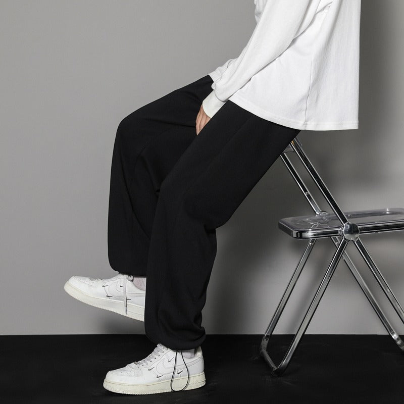 Black Techwear Joggers