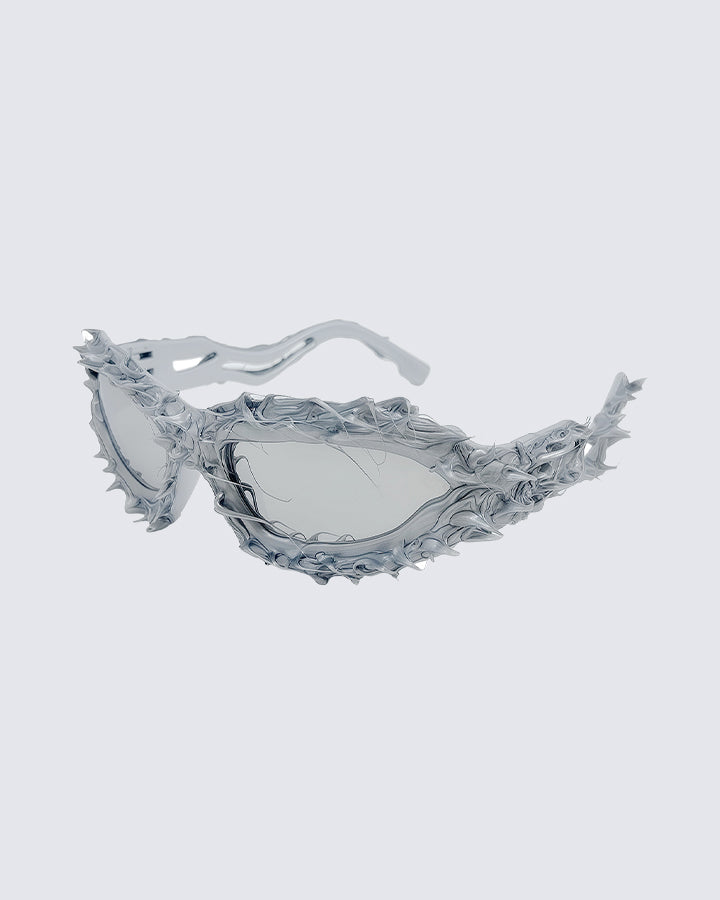 Futuristic Punk Style Sunglasses