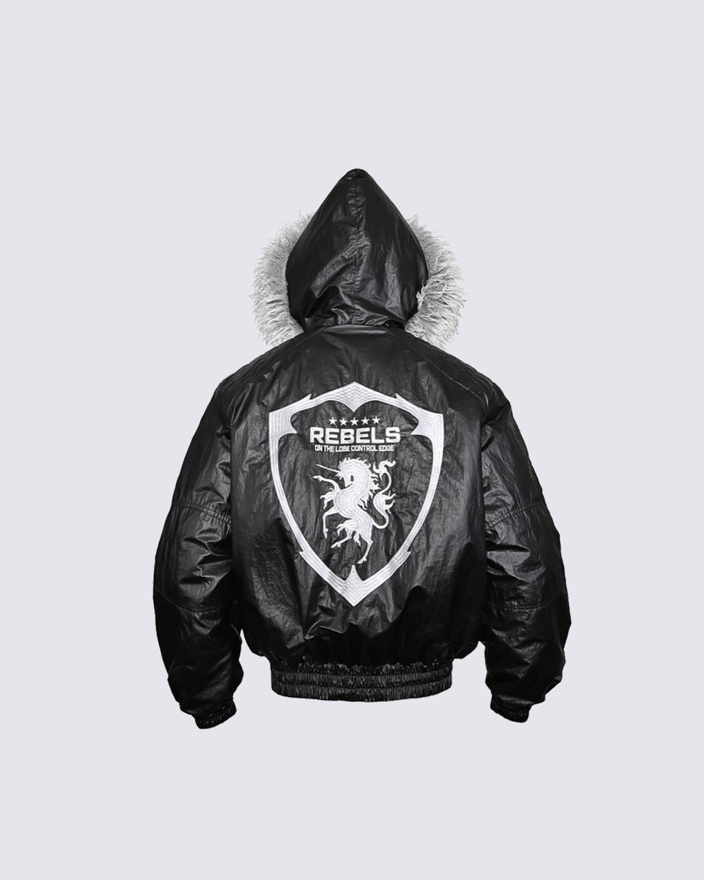 Gloss Embroidered Boxy Jacket