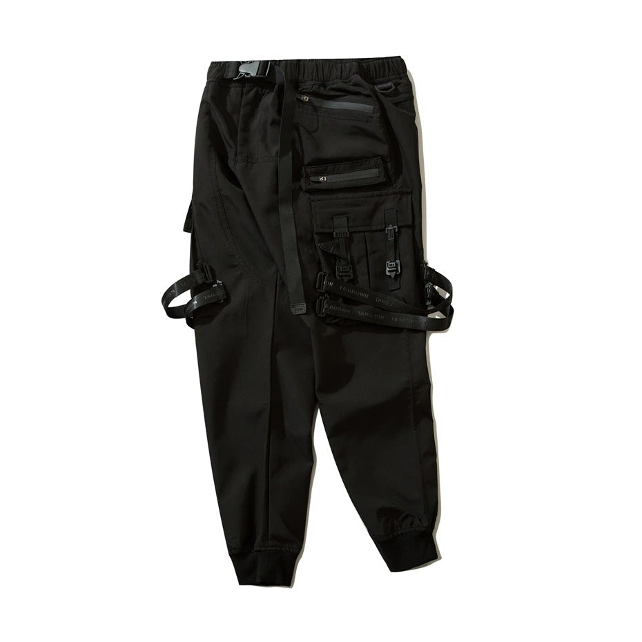 Cargo Pants Black Techwear