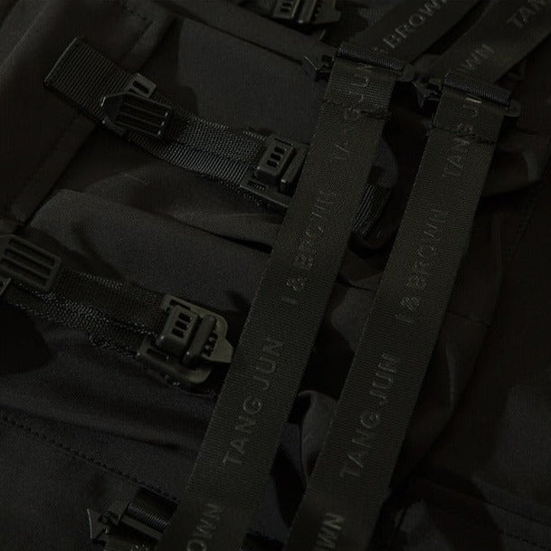 Cargo Pants Black Techwear