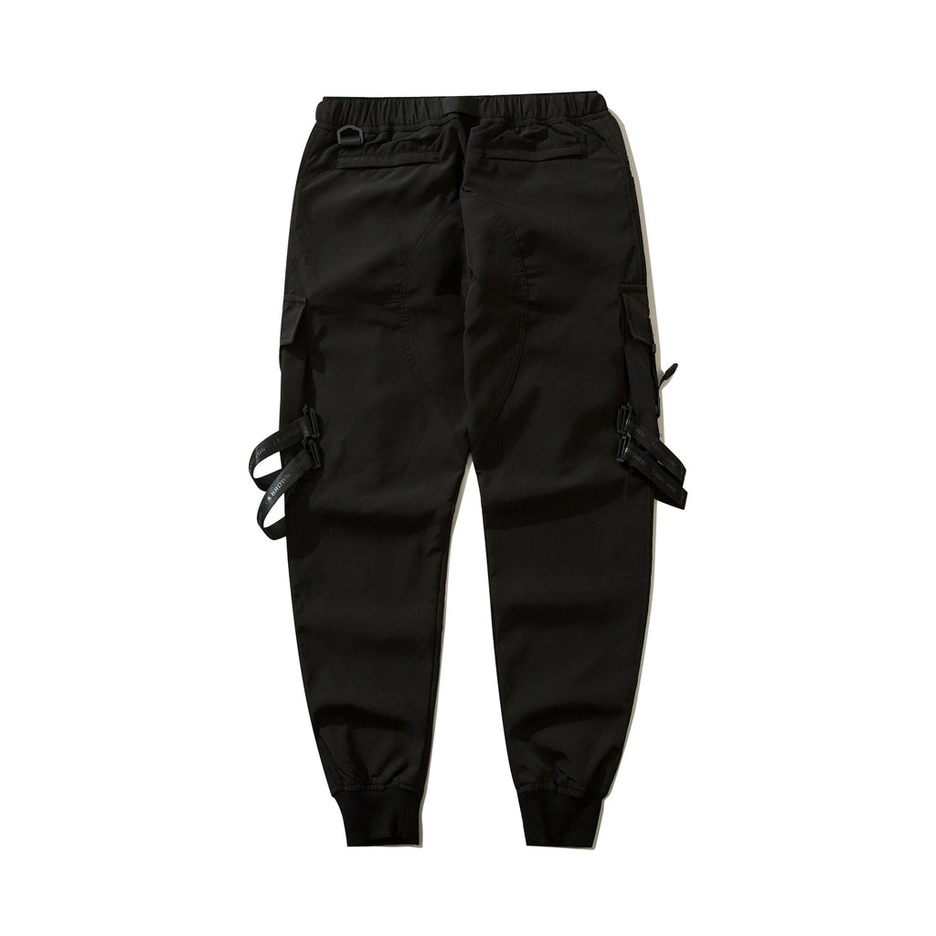 Cargo Pants Black Techwear