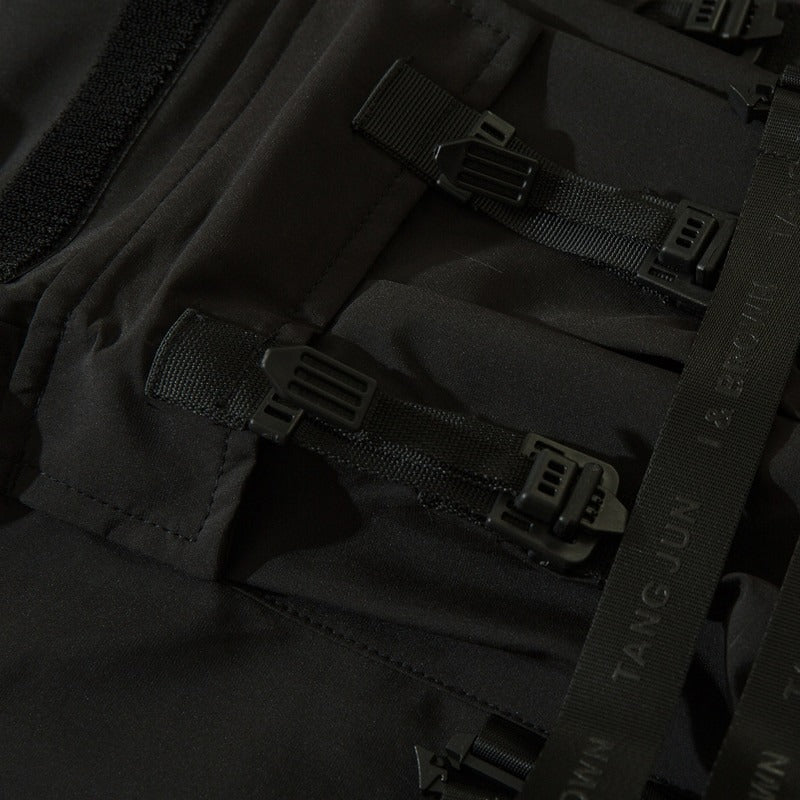 Cargo Pants Black Techwear