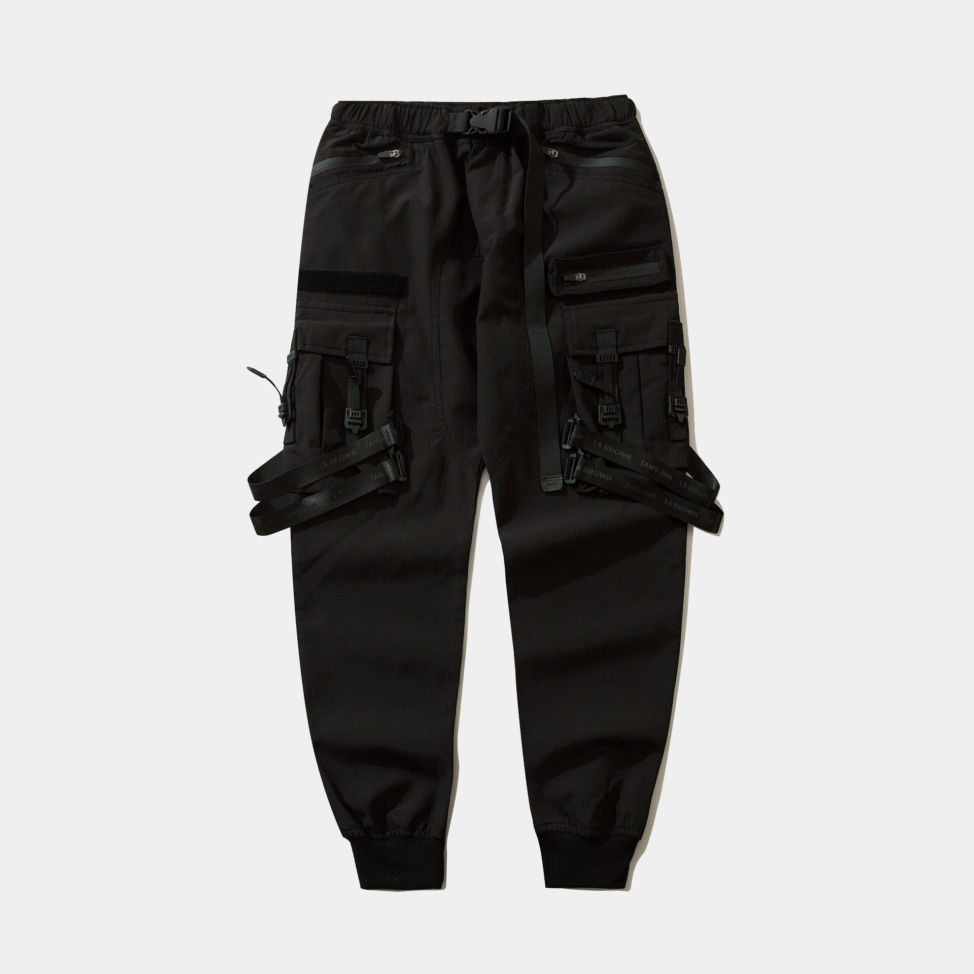 Cargo Pants Black Techwear