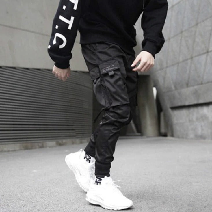 Pants Multi-pocket Techwear
